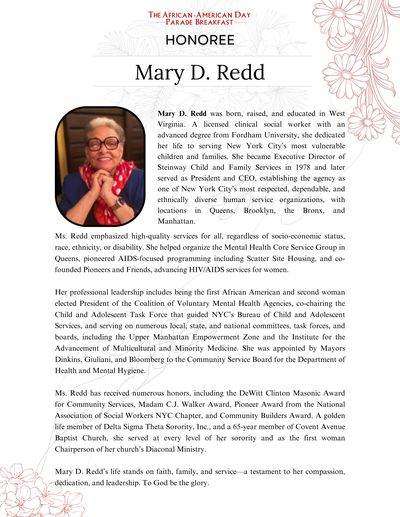 Mary D. Redd